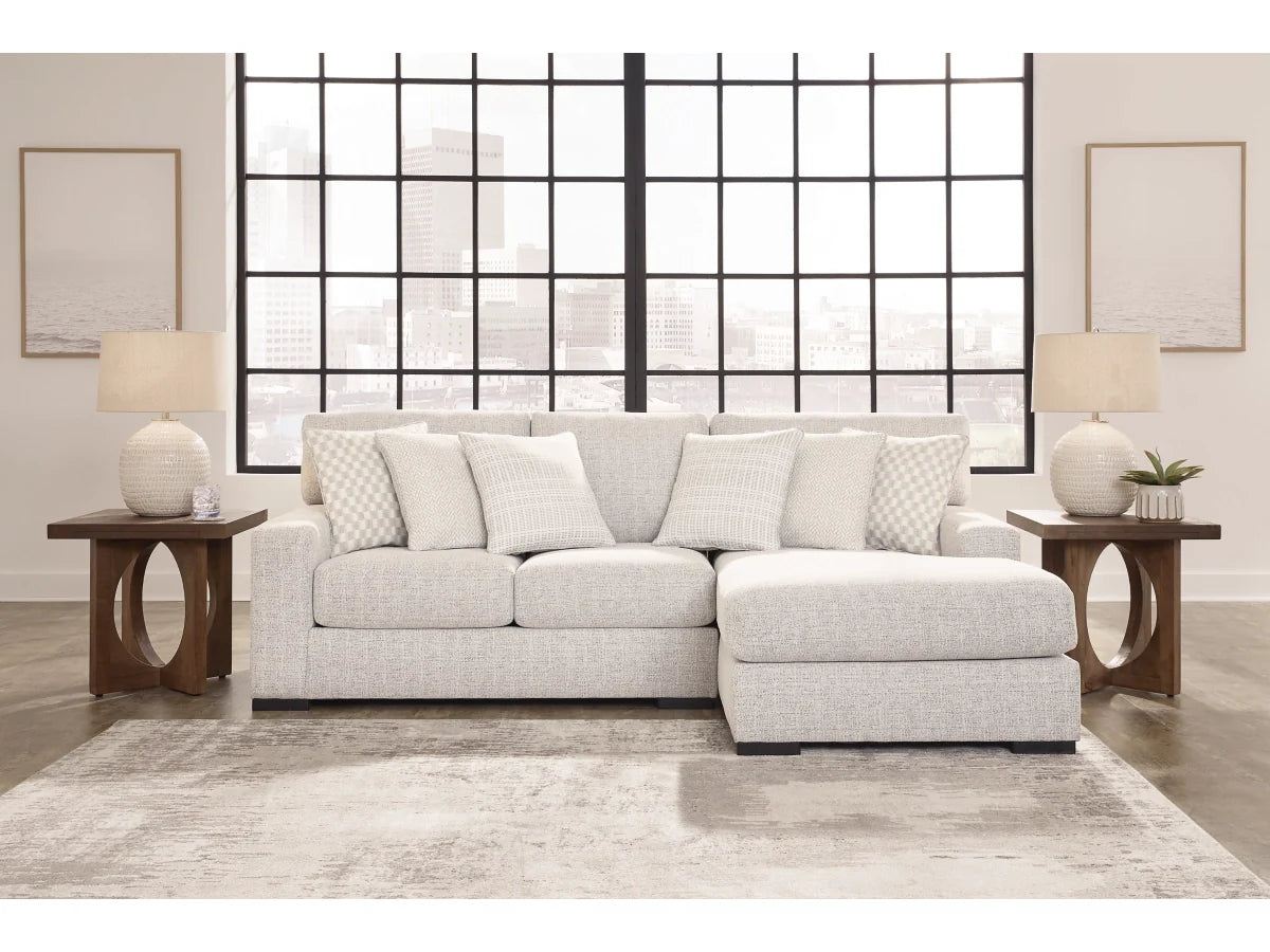 Larce 2-Piece Next-Gen Nuvella™ Performance Fabric Sofa Chaise