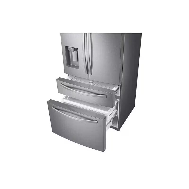 Samsung 36 in. 28 cu. ft. Smart 4-Door French Door Refrigerator with Ice & Water Dispenser - Stainless Steel