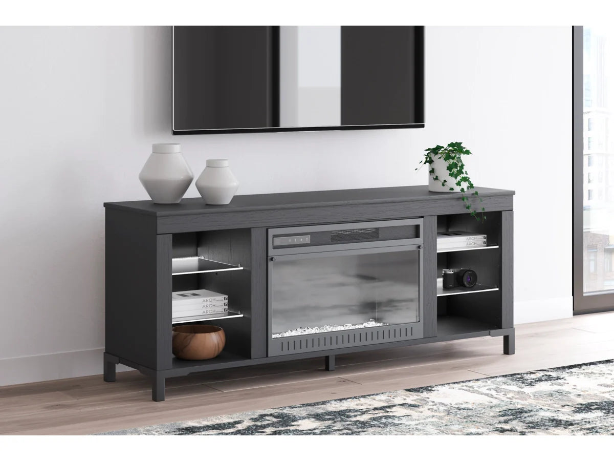 Cayberry 60" TV Stand with Electric Fireplace