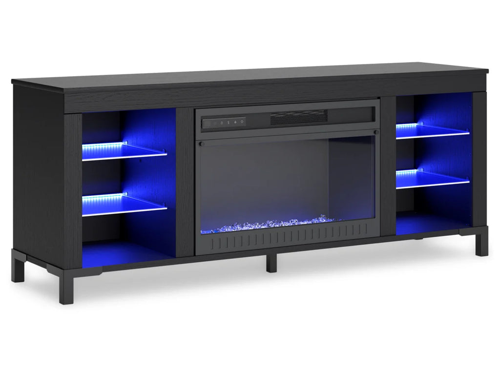 Cayberry 60" TV Stand with Electric Fireplace