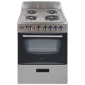 Avanti 24 in. 2.6 cu. ft. Electric Range with Coil Burners - Stainless Steel