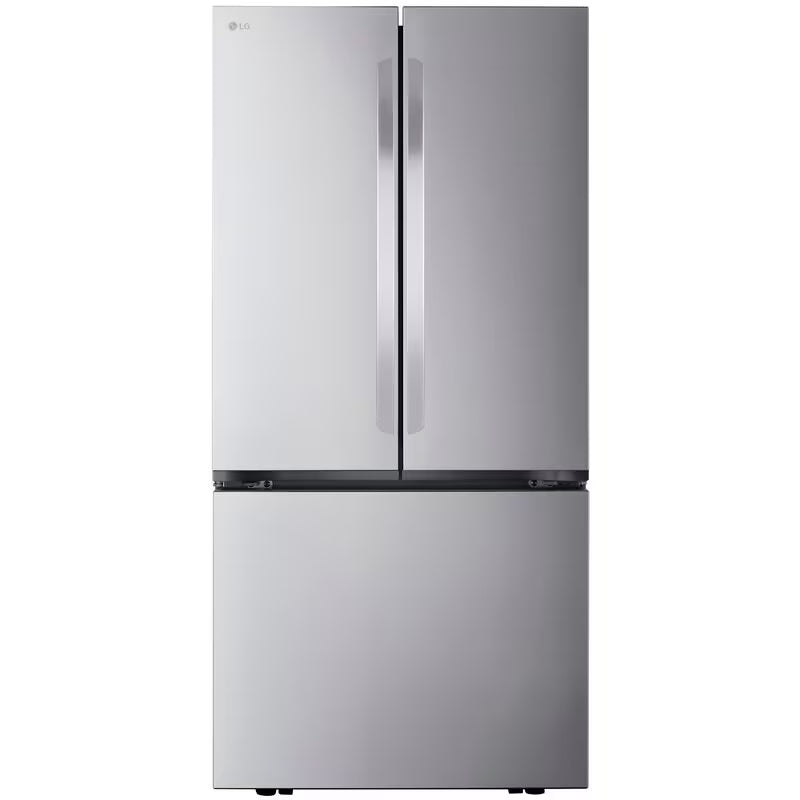LG 33 in. 20.8 cu. ft. Smart Counter Depth French Door Refrigerator with Ice Maker - PrintProof Stainless Steel