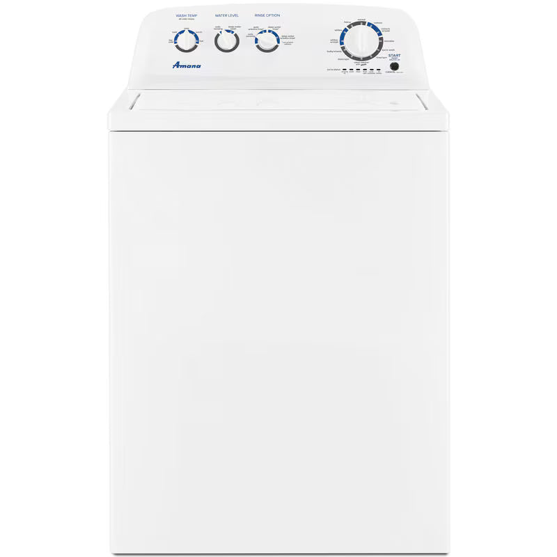 Amana 28 in. 3.8 cu. ft. Top Load Washer with High-Efficiency Agitator - White