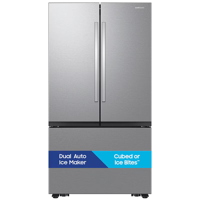 Samsung 36 in. 31.5 cu. ft. Smart French Door Refrigerator with Ice Maker - Fingerprint Resistant Stainless
