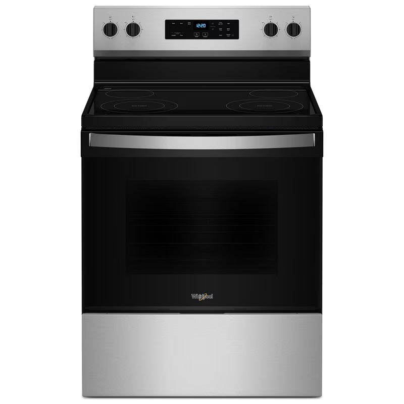 Whirlpool 30 in. 5.3 cu. ft. Electric Range with Radiant Burners - Stainless Steel
